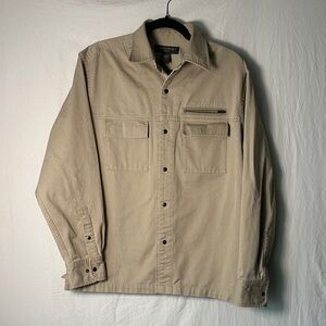Banana Republic Beige Shirt Jacket
